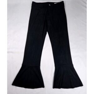 banjara Black Flare Leggings Pants Stretch Casual Comfy Size 28 Athleisure 90s‎